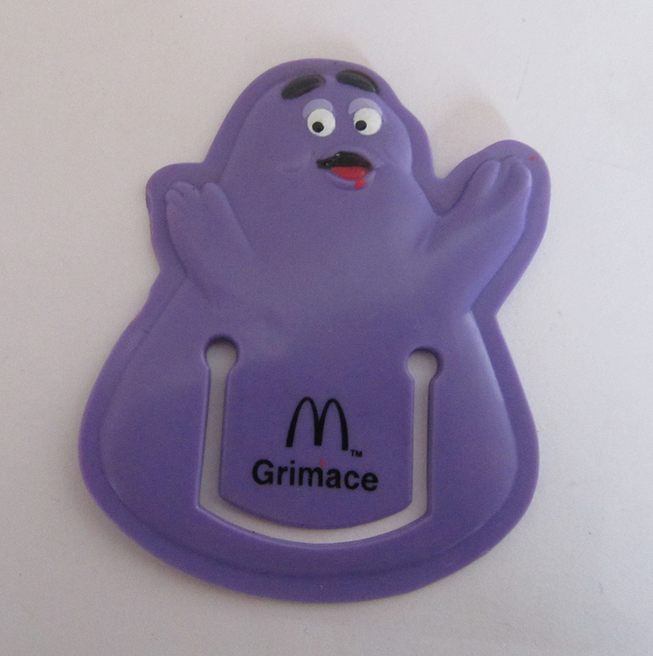 Grimace paper clip